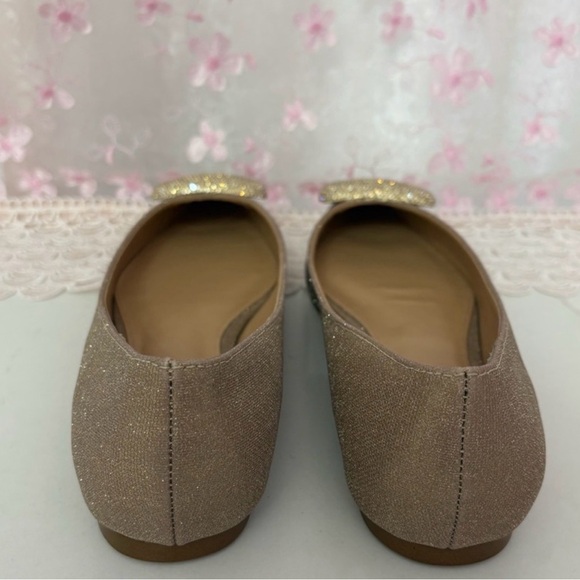 Steve Madden beige , size 8 a little sparkle ✨ - Picture 3 of 7